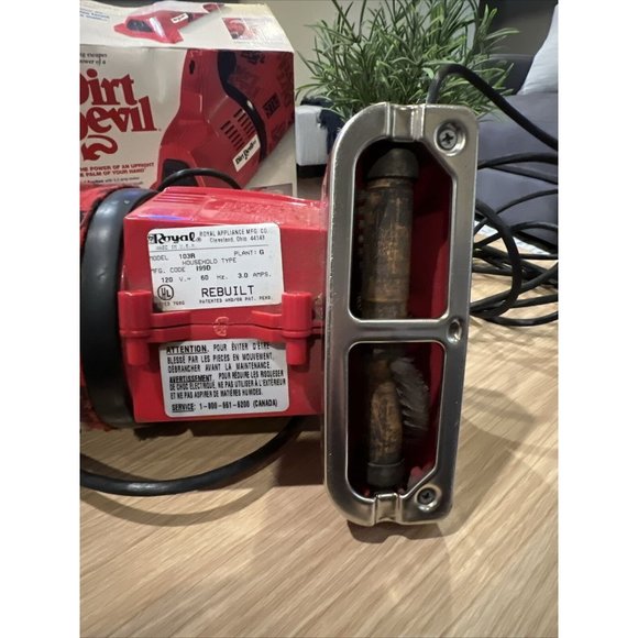 Vintage ￼1996 Royal Dirt Devil Plus Hand Held Corded Vacuum Model 08100 Tested ￼ - Picture 9 of 16